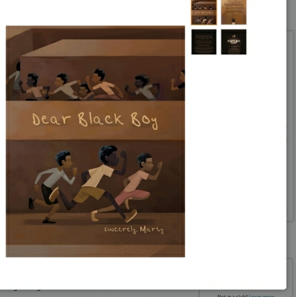 Other - Dear Black Boy by Marcellus Bennett